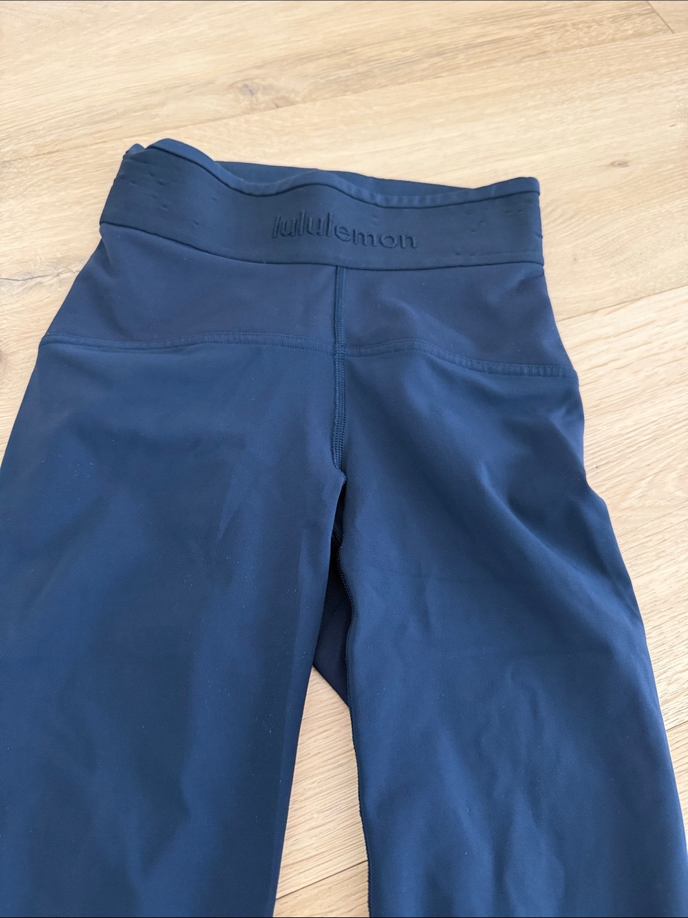 lululemon athletica Kids Navy Leggings with Wide Waistband
